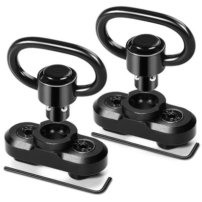 Bontok Sling Swivels Mount, 1.25 Inch Sling Mount Attachments Set for Two Point Traditional Sling (2 Pack) - $8.99 + FREE Shipping