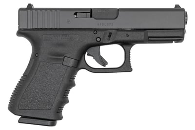 Glock 19 Gen3 9mm 4.01" barrel 10 Rnds Black - $860.99 