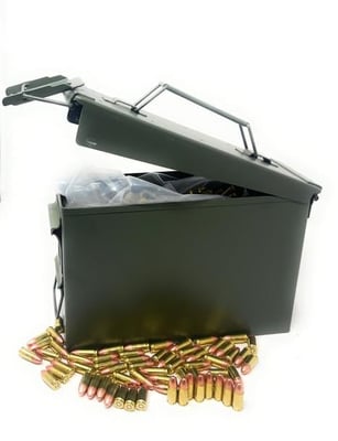 CCI Independence 9mm 115 Grain Full Metal Jacket Bulk Ammunition + Military Ammo Can - $250 (Free S/H)