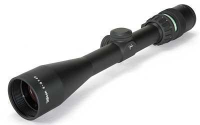Trijicon AccuPoint 3-9x 40mm Obj 33.80-11.30 ft @ 100 yds FOV 1" Tube Illuminated Duplex Crosshair/Green Dot - $555.99  ($7.99 Shipping On Firearms)