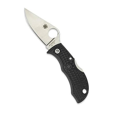 Spyderco Manbug Lightweight Folding Utility Pocket Knife with 1.97" VG-10 Stainless Steel Blade and High-Strength Black FRN Handle - $46.90 (Free S/H over $250)