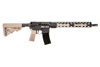 Radical Firearms Forged Rifle 16" 5.56 SOCOM w/15" RPR B5 grip and B5 Bravo stock w/Trigger Guard in FDE - $384.19 (Free S/H on Firearms)