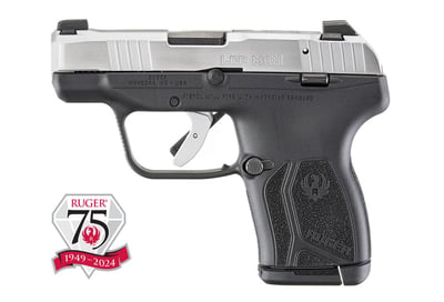 Ruger LCP Max 75th Anniversary 380 ACP Silver Slide - $251