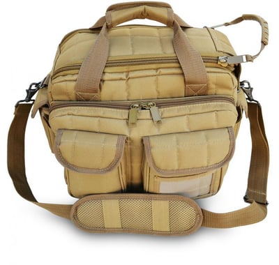 Explorer Tactical 12 Pistol Padded Gun and Gear Bag Tan - $39.74 shipped (Free S/H over $25)