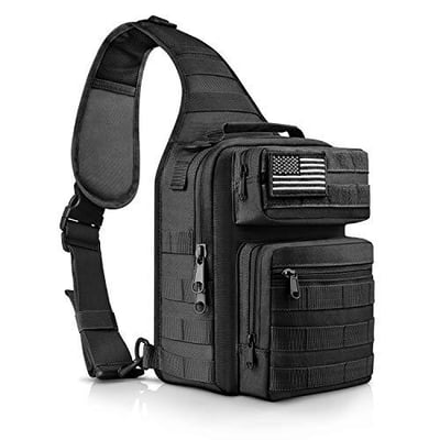 CVLIFE Tactical Sling Backpack - $16.51 w/code "30O8M1ZF" (Free S/H over $25)