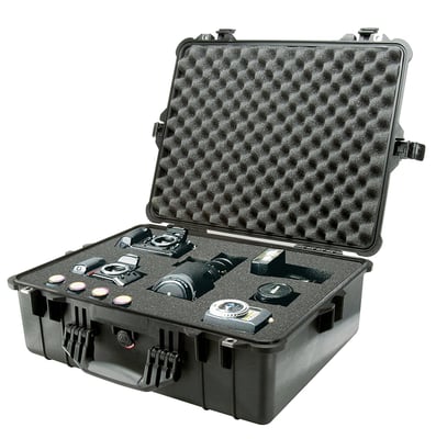 Pelican 1600 Case with Foam (Camera, Gun, Equipment, Multi-Purpose) - Black - $205.95 (Free S/H over $25)