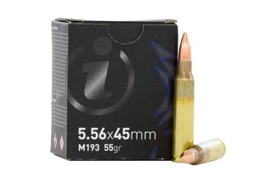 Igman M193 FMJ 55gr 5.56x45mm Ammunition, 20rds - $8.49 