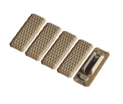 Strike Industries M-LOK Rail Covers - V2 - FDE - $7 w/ Code: MAY1226 
