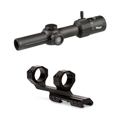 Sig Tango MSR 1-6x24mm Rifle Scope & Vortex Cantilever Mount - $219.99 