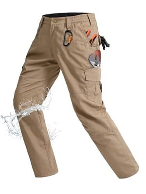Rapoo Tactical Cargo Pants Pockets Waterproof Ripstop - $31.99 + FREE Shipping