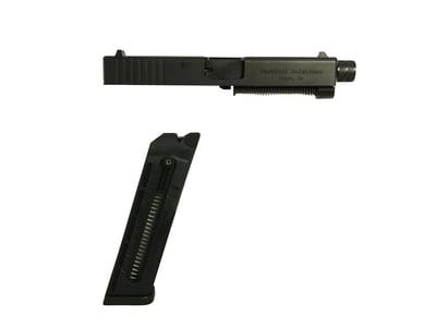 Tactical Solutions TSG-22 Rimfire Conversion Kit for Glock 19, 23, 32, 38 22 Long Rifle with 10-Round Magazine Threaded Muzzle Black - $268.25 (add to cart to get this price)