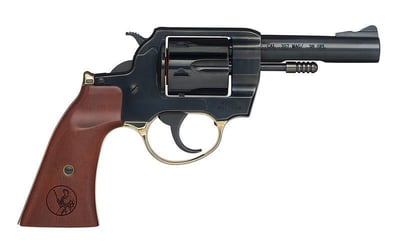 Henry Big Boy Revolver 357 Mag/38 Spl 4 " 6rd Revolver W/Walnut Gunfighter Grip - Black - $779.99 (Free S/H on Firearms)