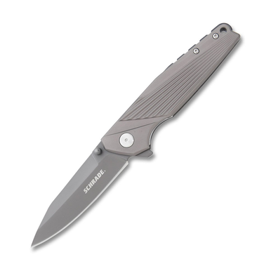 Schrade SCH700 Ray Ultra Glide Gray 3.5in Titanium Coated Tanto Blade - $27.99 (Free S/H over $95, excl. Ammo, Flamm.)