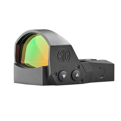 Sig Sauer Romeo1PRO Open-Reflex Red Dot Sight 1x30mm 6 MOA 1.0 MOA Adj Steel Shroud - Black - $229.99 