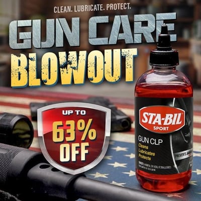 3-Pack STA-BIL Gun CLP Cleaning Oil - $0.37 (Free S/H over $25)