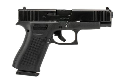 Glock 48 Single Stack nDLC Compact 9mm Pistol - 10 Round - $448