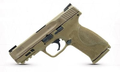 Smith And Wesson M & P 9 Shield M2.0 Truglo Tfx 9mm 4.25in Barrel 17rd Fde Sf - $499.99 ($14.99 flat rate shipping)