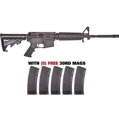 High Standard AR-15 .223/5.56 16" A/3 Flat Top with 5 FREE 30RD MAGS - $549.99