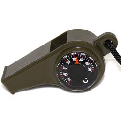 3 in 1 Whistle with Compass and Thermometer - $2.99 shipped