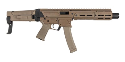 PSA JAKL 9mm 6.5" SD Pistol, 35 Rounds, FDE w/ F5 Brace - $1099.99 