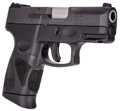 Taurus 1G2C93110 G2C 9mm Luger 3.25" 10+1 Black Black Polymer Grip - $215.99