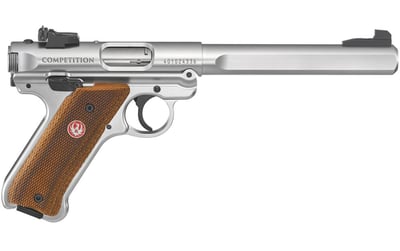 Ruger Mark IV Competition 22LR with Slab-Sided Bull Barrel - $659.99 (Free S/H on Firearms)