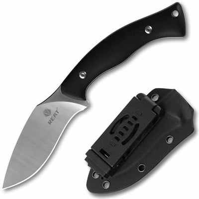 REAT Fixed Blade Knife with Kydex Sheath, 8" D2 Steel Blade with Full Tang Desgin, Ergonomic G10 Handle - $16.36 + FREE Shipping