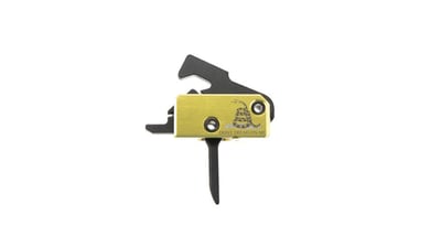 RISE Armament Special Edition Curved Super Sporting Trigger Assemblie w/AWP, DTOM Design, Yellow/Black, RA-140-DTOM - $80.44 (Free S/H over $49 + Get 2% back from your order in OP Bucks)