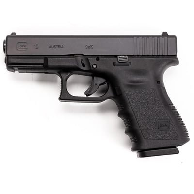 Glock G19 "Gen 3" 9mm Semi Auto 10 Rounds - USED - $569.09  ($7.99 Shipping On Firearms)
