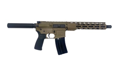 Radical Firearms RF-15, 5.56mm, 10.5" Barrel, 1- 30rd Magazine, RPR Handguard, FDE, Pistol - $325 