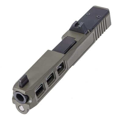 PSA Dagger Complete SW3 RMR Slide Assembly With Non-Threaded Barrel, Sniper Green - $159.99