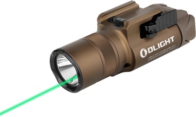 OLIGHT Baldr Pro R 1350 Lumens Magnetic USB Rechargeable Tactical Flashlight with Green Beam and White LED Combo - $117.27 + FREE Shipping