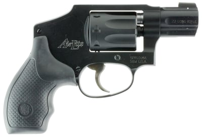 Smith & Wesson 43 Classic 22 LR 8rd 1.88" Black Stainless Steel Barrel Matte Black Aluminum Cylinder - $699.99