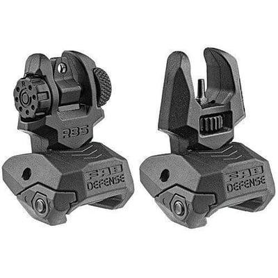 FAB Defense Front and Rear Set of Flip-Up Sights - $60.11 shipped (Free S/H over $25)