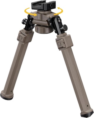 CVLIFE Picatinny Rifle Bipod Adjustable Rotation 360 Degrees Tilt Portable - $27 w/code "YSPK4PSY" + FREE Shipping