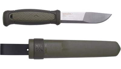 Morakniv Kansbol Fixed Blade Knife with Sandvik Stainless Steel Blade and Plastic Sheath, 4.3" - $26.5 + FREE Shipping