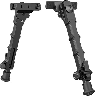 50% off MidTen 7.5-9 Inches Rifle Bipod Adjustable Compatible with M-Rail Bipod for Rifle for Outdoor, Range, Hunting and Shooting Bipod for M-Rails w/code HYAJZTFP + FREE Shipping