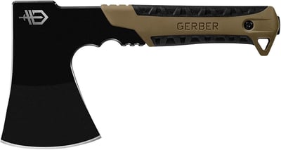 Gerber Gear Pack Hatche 3.5" Steel Blade Axe with Full Tang with Mountable Nylon Sheath (Brown) - $27.79 + FREE Shipping