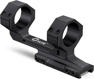 CVLIFE Cantilever Dual Ring Rifle Scope Mount for Picatinny - $15.57 w/code "CVLIMOUN" + 18% Prime discount + FREE Shipping
