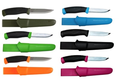 Morakniv Companion Fixed Blade Outdoor Knife Sandvik Stainless Steel 4.1" from $15 (Free S/H over $25)