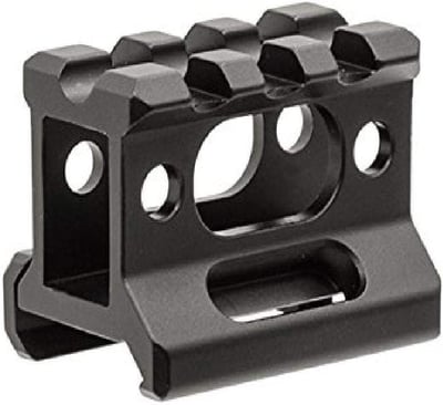 UTG 3-slot Slim Picatinny Short Riser Mount 1" High, 3 Slots, Black - $9.96 + FREE Shipping
