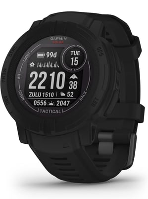 Garmin Instinct 2 Solar, Tactical-Edition, GPS Outdoor Watch, Solar Charging Capabilities, Multi-GNSS Support, Tracback Routing, Black - $248 + FREE Shipping