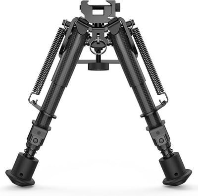 EZshoot 6-9 Inches Carbon Fiber Rifle Bipod for Picatinny Rail with Adapter - $14.2 w/code "53UGHTF6" + FREE Shipping