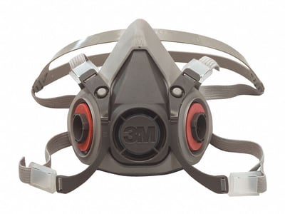 3M Safety 142-6100 6000 Series Reusable Half Face Mask Respirator, Small - $13.25 + Free Shipping