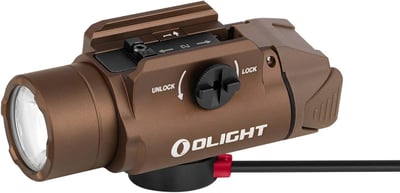OLIGHT PL-3R Valkyrie Rechargeable Tactical Light, 1500 Lumens Rail-Mounted Weaponlight, LED Flashlight with Built-in Battery, Rail Locating Keys for 1913 Picatinny, GL Style - $74.99 + FREE Shipping