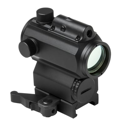 Vism 1x 25mm Micro Red/Blue Reflex Dot Sight, w/Integrated Laser, 3 MOA Dot Size - $76.95 (Free S/H over $175)