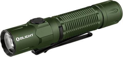 OLIGHT Warrior 3S 2300 Lumens Rechargeable Tactical Flashlight, Dual-Switches with Proximity Sensor, Powered by Customized Battery for Emergency, and Searching (OD Green) - $83.97 (Black Friday Deal) + FREE Shipping