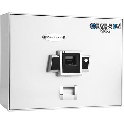 Barska BX-200 Top Opening Biometric Safe, White - $130.59 + Free Shipping (Free S/H over $25)