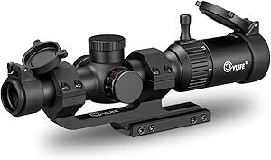 CVLIFE JackalHowl 1-4x20 LPVO Rifle Scope with Cantilever Mount, Illuminated BDC Reticle with Zero Reset - $48.99 w/code "lpvo0001" + $10 Prime discount + FREE Shipping