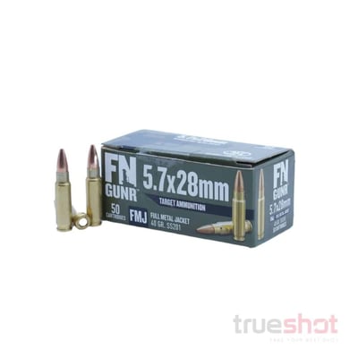FN - GUNR - 5.7x28mm - 40 Grain - FMJ - 1000 Rounds - $519.99 